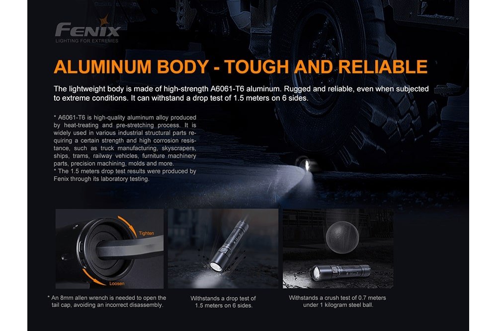 Fenix WF30RE Intrinsically Safe Flashlight - discontinued - Fenix Store