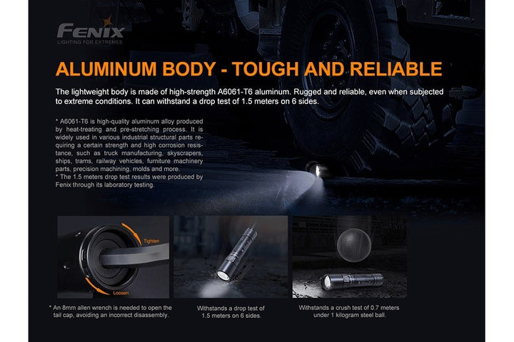 Fenix WF30RE Intrinsically Safe Flashlight - discontinued - Fenix Store
