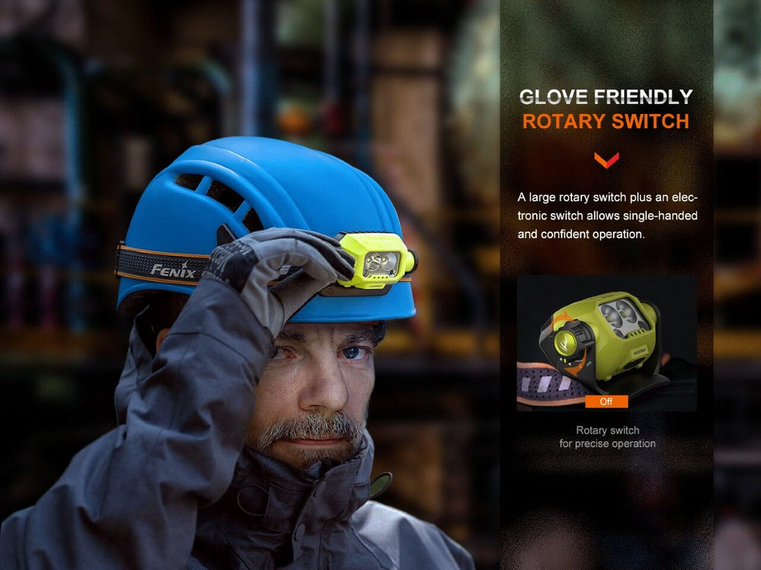 Fenix WH23R Gesture Sensing Industrial LED Headlamp - Fenix Store