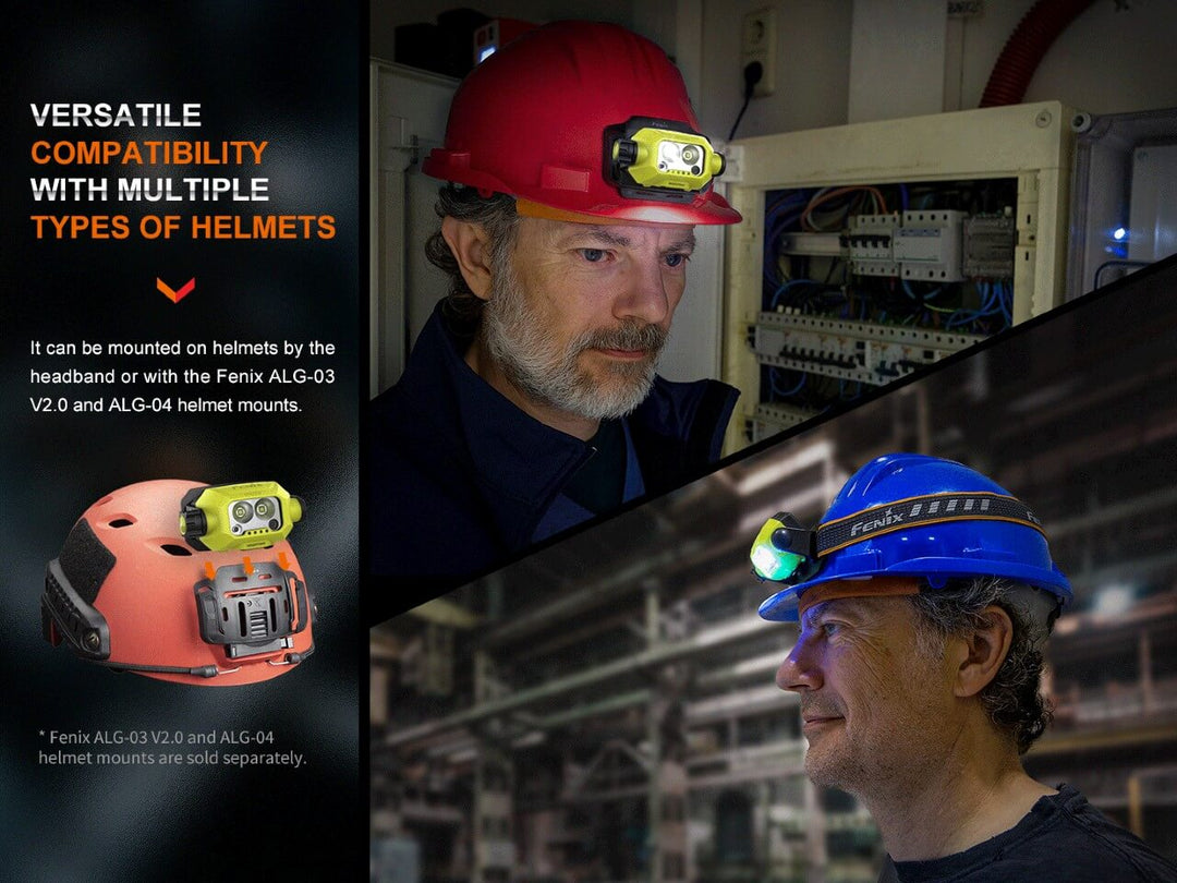 Fenix WH23R Gesture Sensing Industrial LED Headlamp - Fenix Store