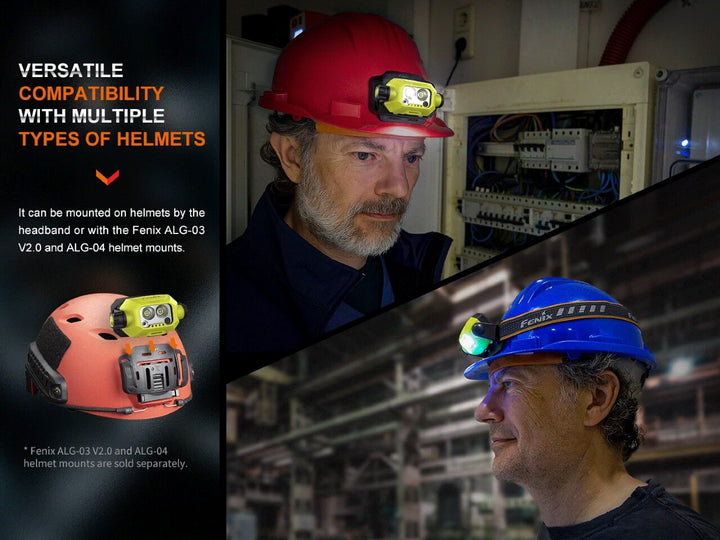 Fenix WH23R Gesture Sensing Industrial LED Headlamp - Fenix Store