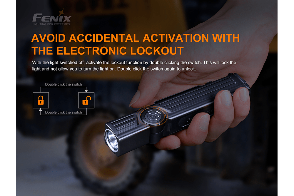 Fenix WT25R Adjustable Head LED Flashlight - 1000 Lumens - Fenix Store